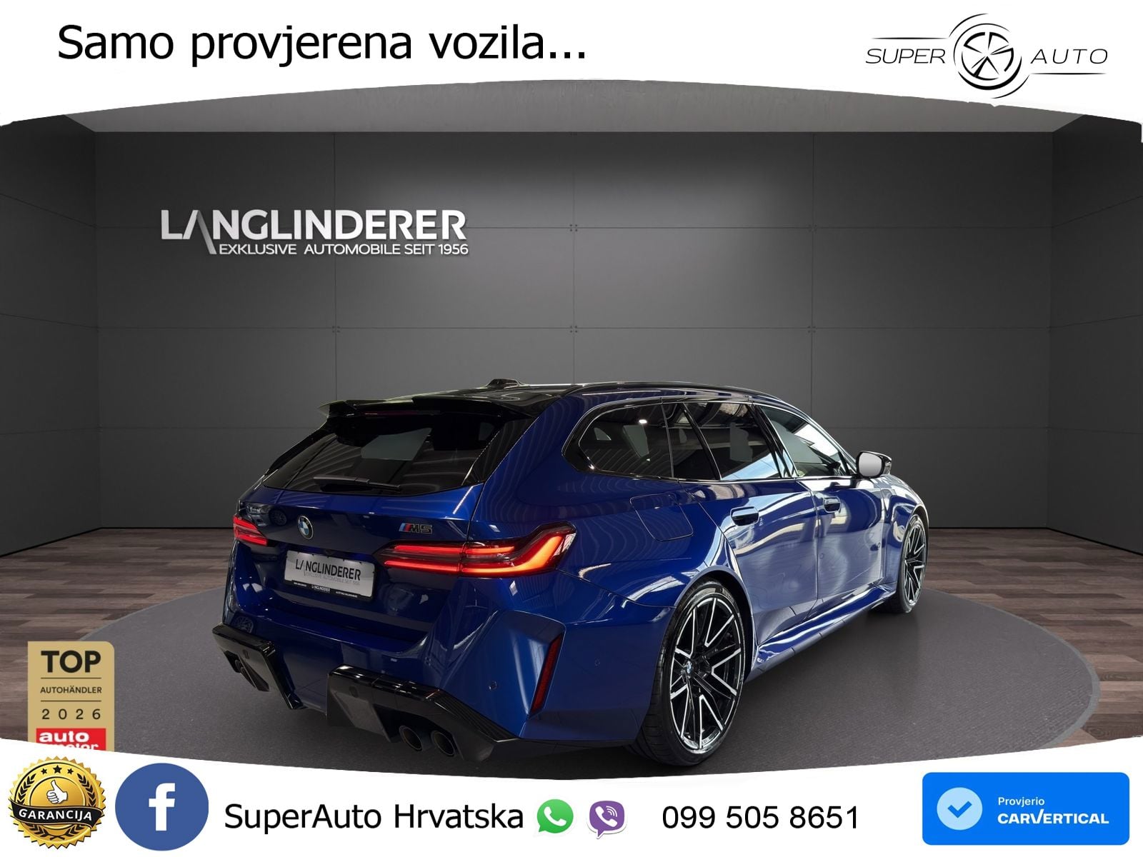 BMW M5 Touring 4.4 V8 (727 KS) xDrive Steptronic LED+GR SJED+ACC