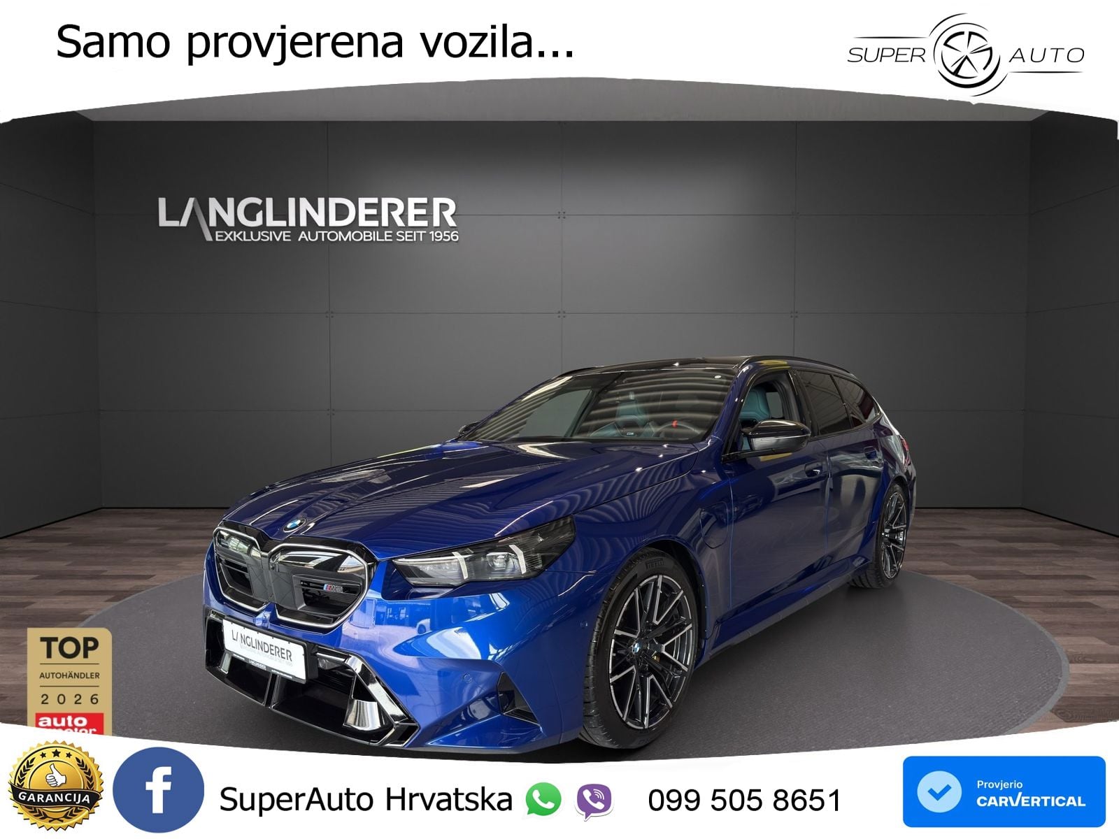 BMW M5 Touring 4.4 V8 (727 KS) xDrive Steptronic LED+GR SJED+ACC