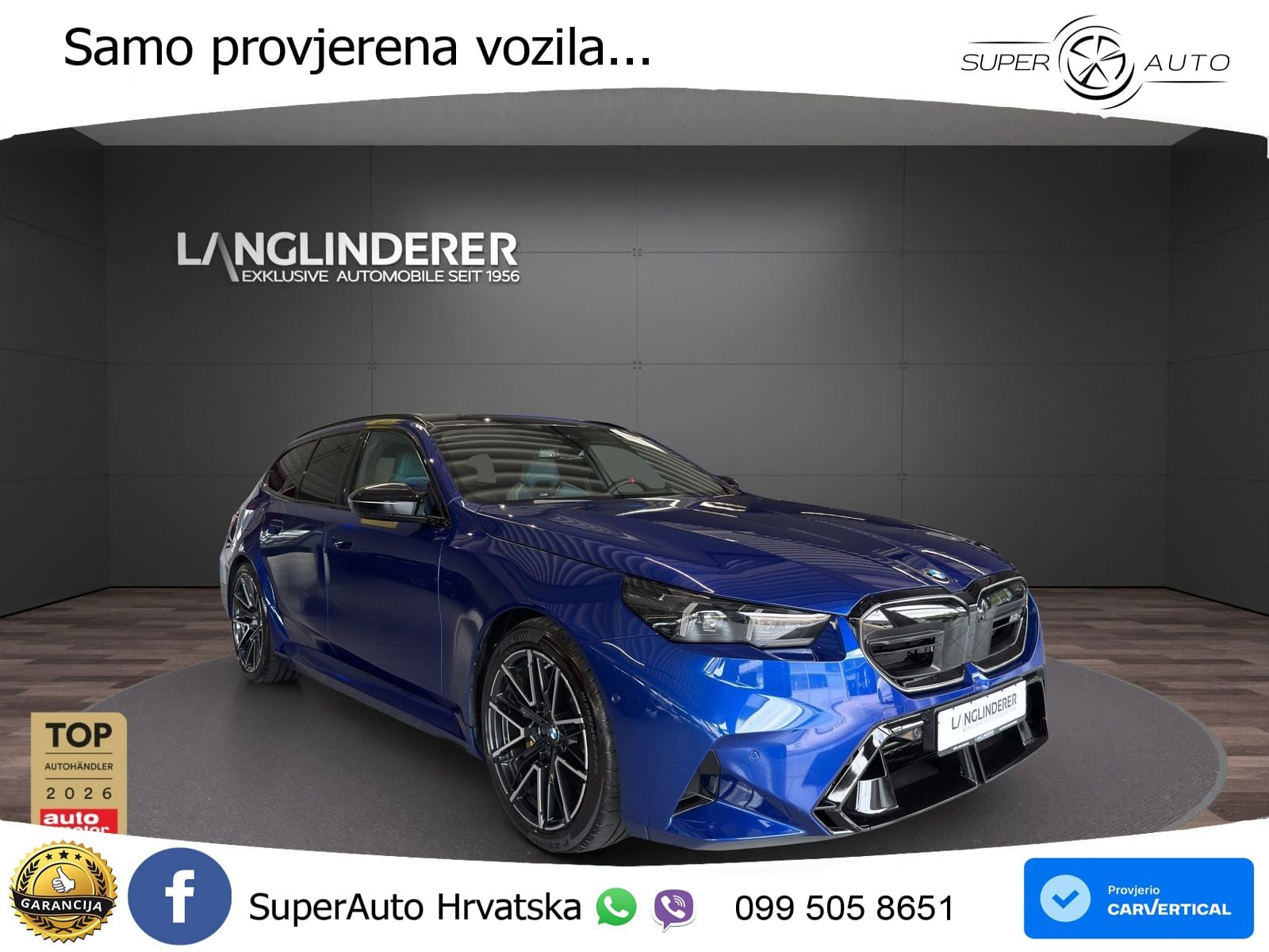 BMW M5 Touring 4.4 V8 (727 KS) xDrive Steptronic LED+GR SJED+ACC