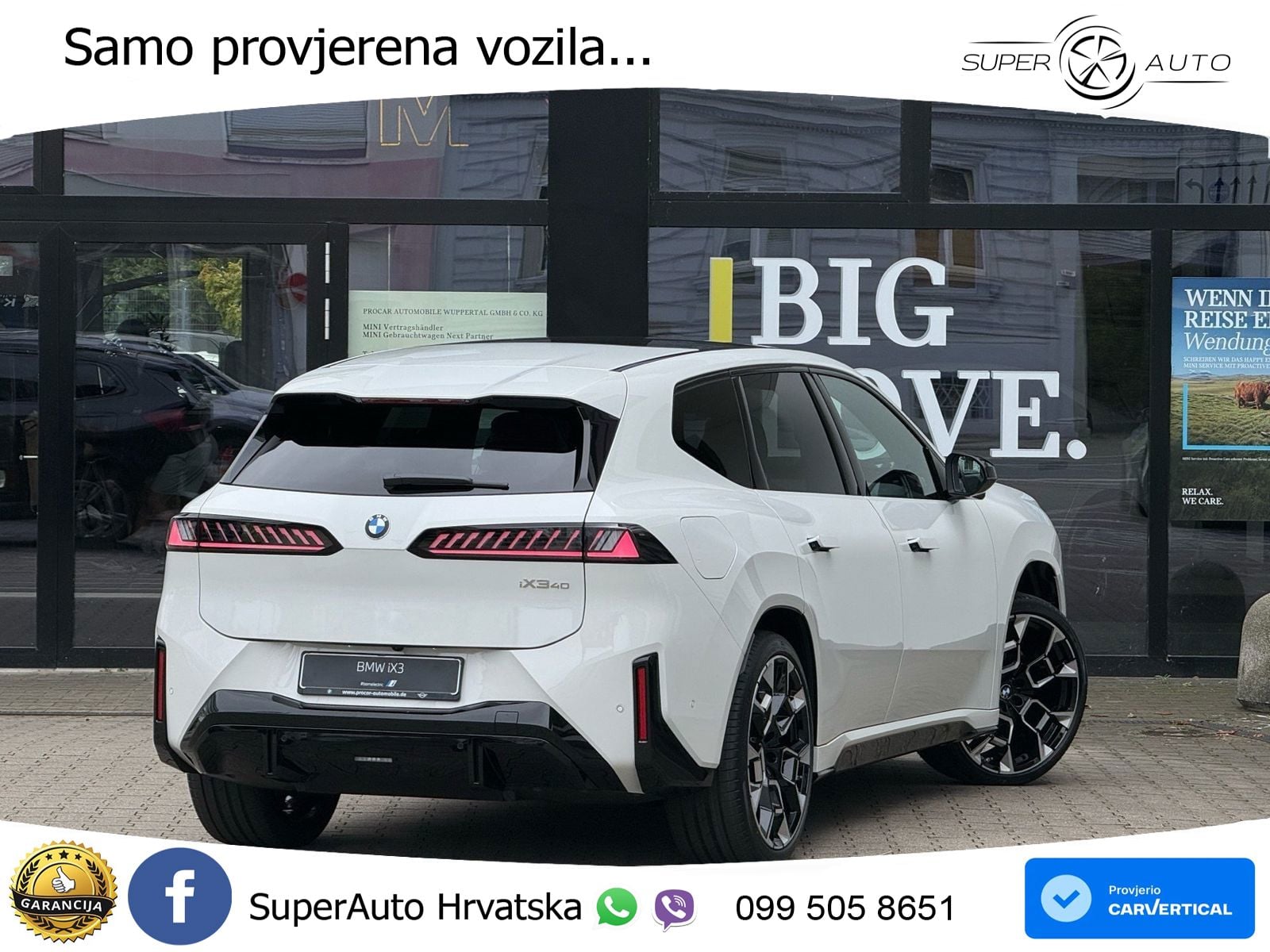 BMW iX3 40 82.6 kWh (320 KS)