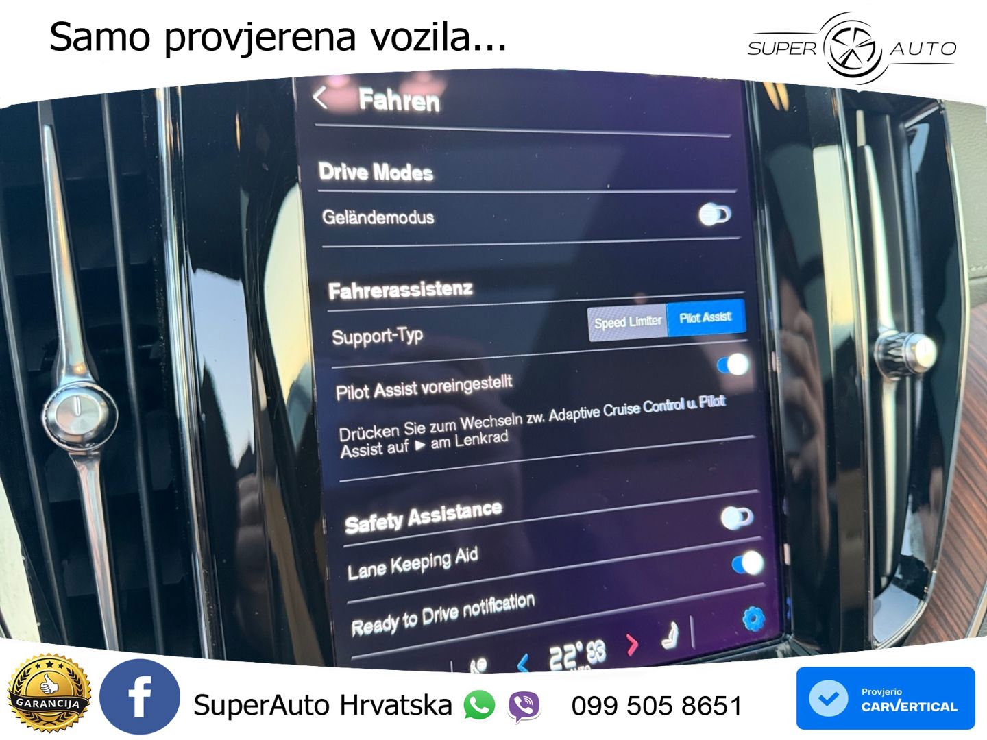 Volvo XC60 B5 Diesel AWD Geartronic ZRAČNI+ACC+GR SJED+KAM+PANO