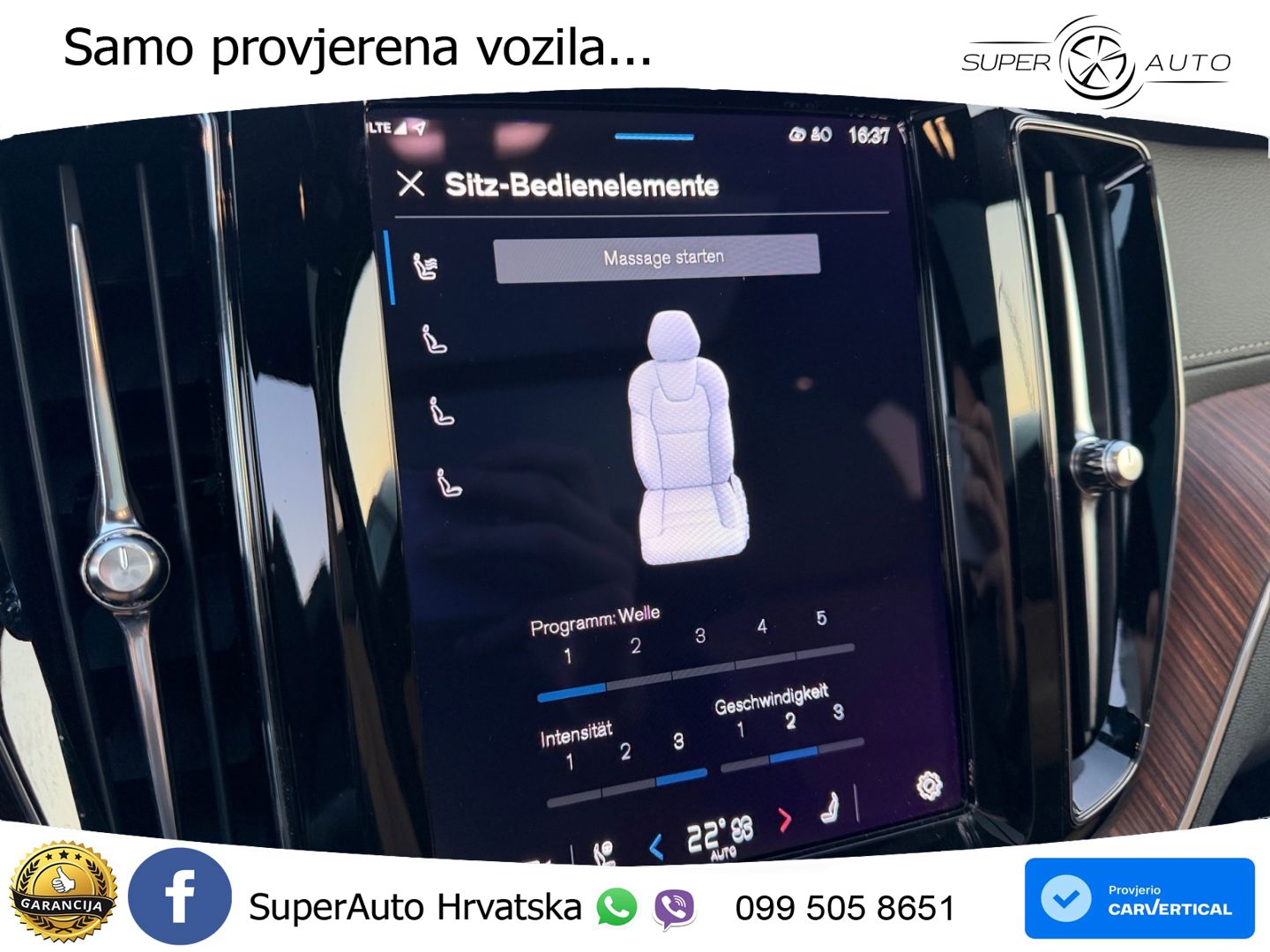 Volvo XC60 B5 Diesel AWD Geartronic ZRAČNI+ACC+GR SJED+KAM+PANO