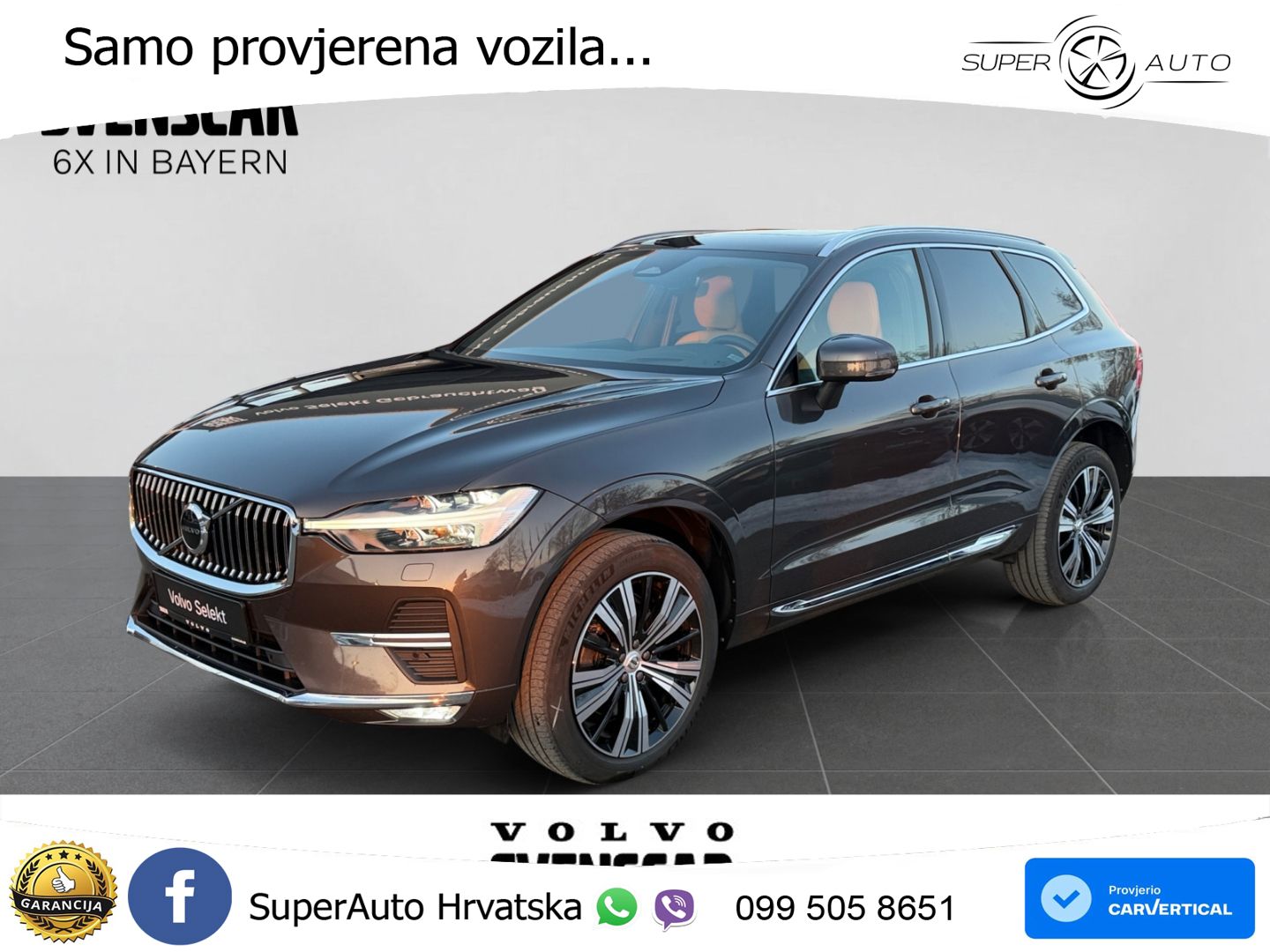 Volvo XC60 B5 Diesel AWD Geartronic ZRAČNI+ACC+GR SJED+KAM+PANO