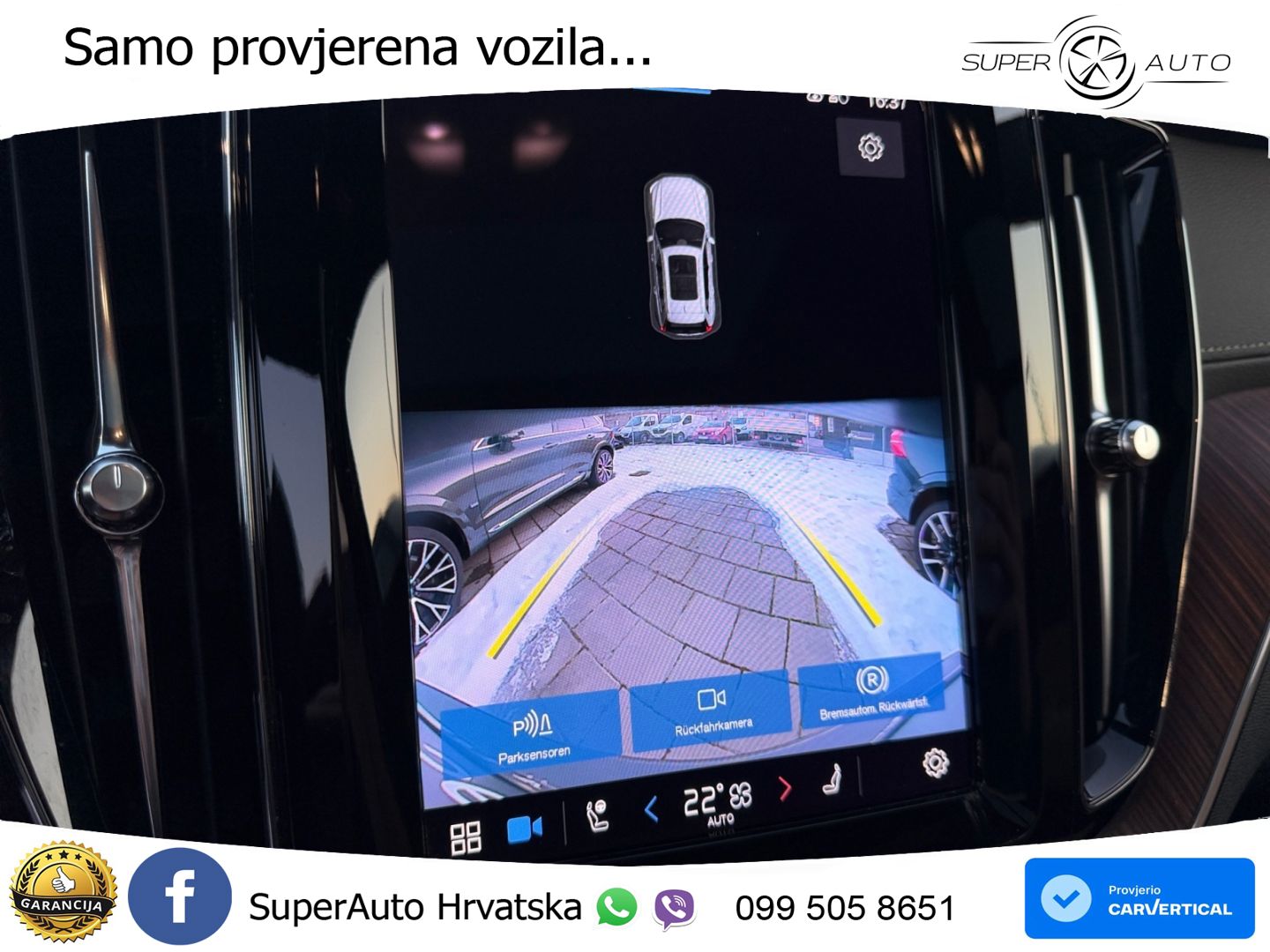 Volvo XC60 B5 Diesel AWD Geartronic ZRAČNI+ACC+GR SJED+KAM+PANO