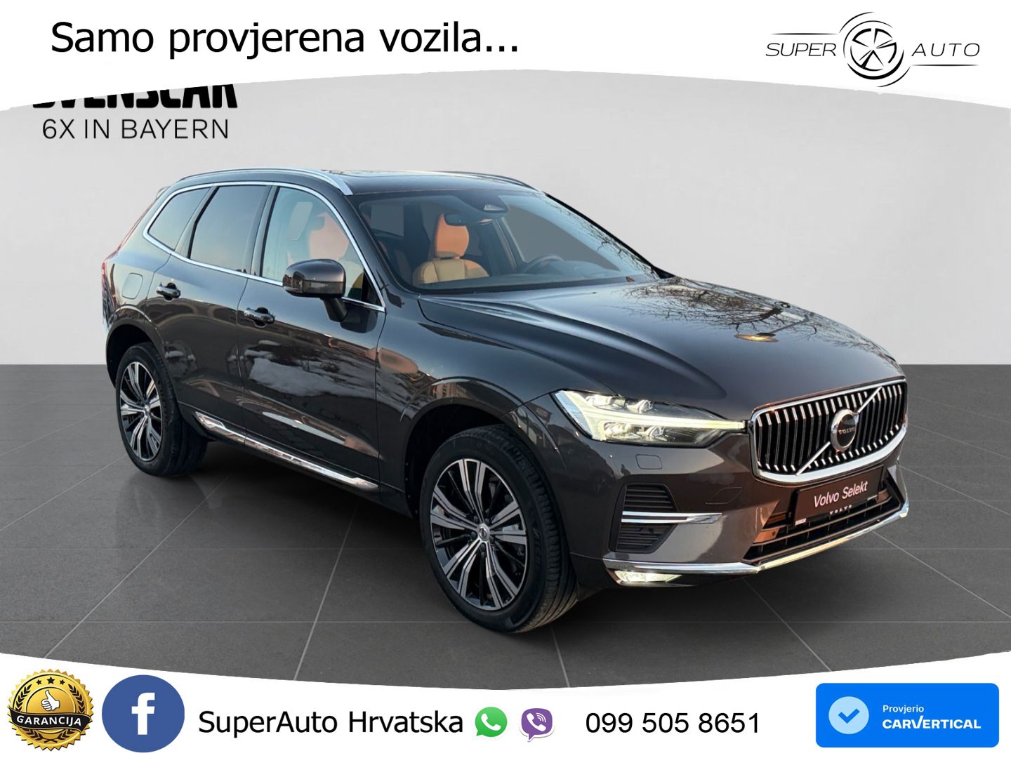 Volvo XC60 B5 Diesel AWD Geartronic ZRAČNI+ACC+GR SJED+KAM+PANO
