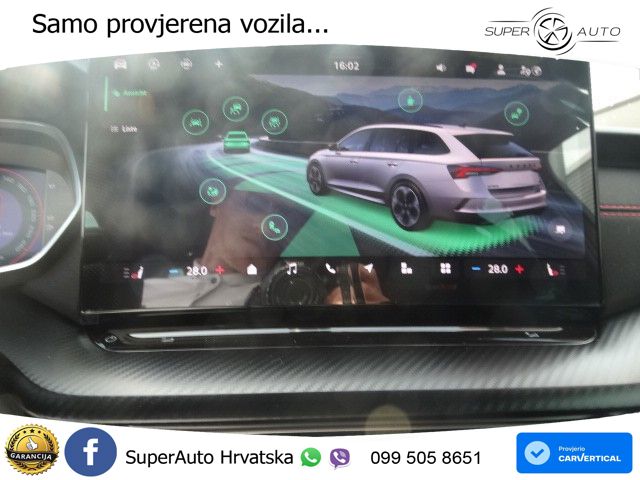 Škoda Octavia Combi RS 2.0 TSI (265 KS) DSG MATRIX+GR SJED+KAM