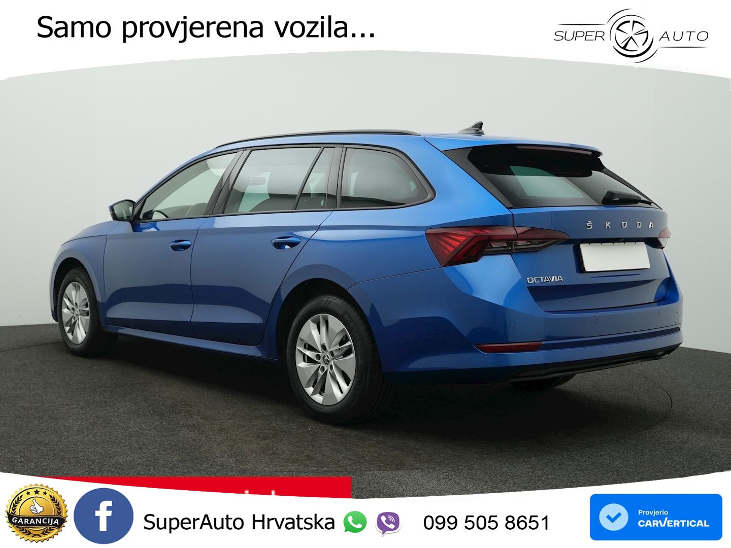 Škoda Octavia Combi 2.0 TDI (150 KS) DSG LED+GR SJED+ACC