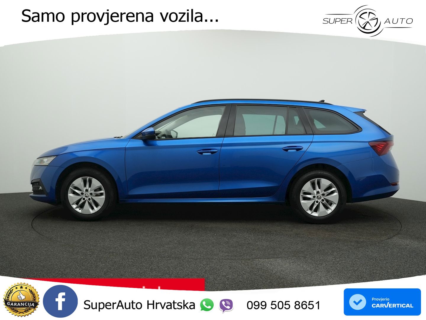 Škoda Octavia Combi 2.0 TDI (150 KS) DSG LED+GR SJED+ACC