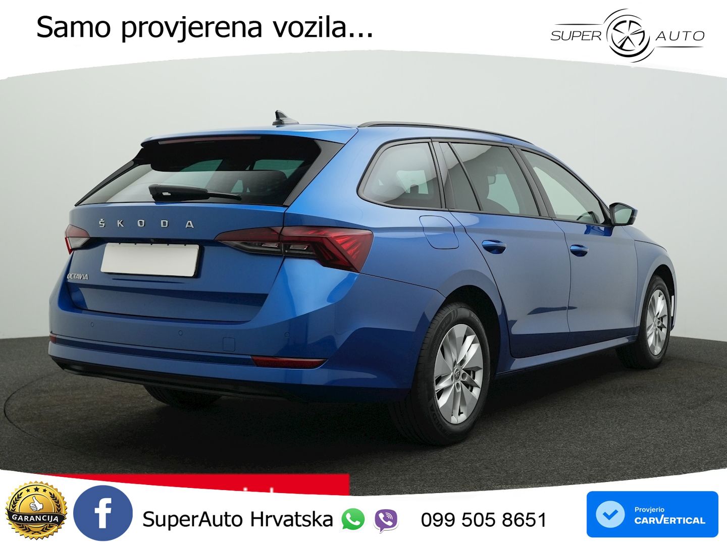 Škoda Octavia Combi 2.0 TDI (150 KS) DSG LED+GR SJED+ACC