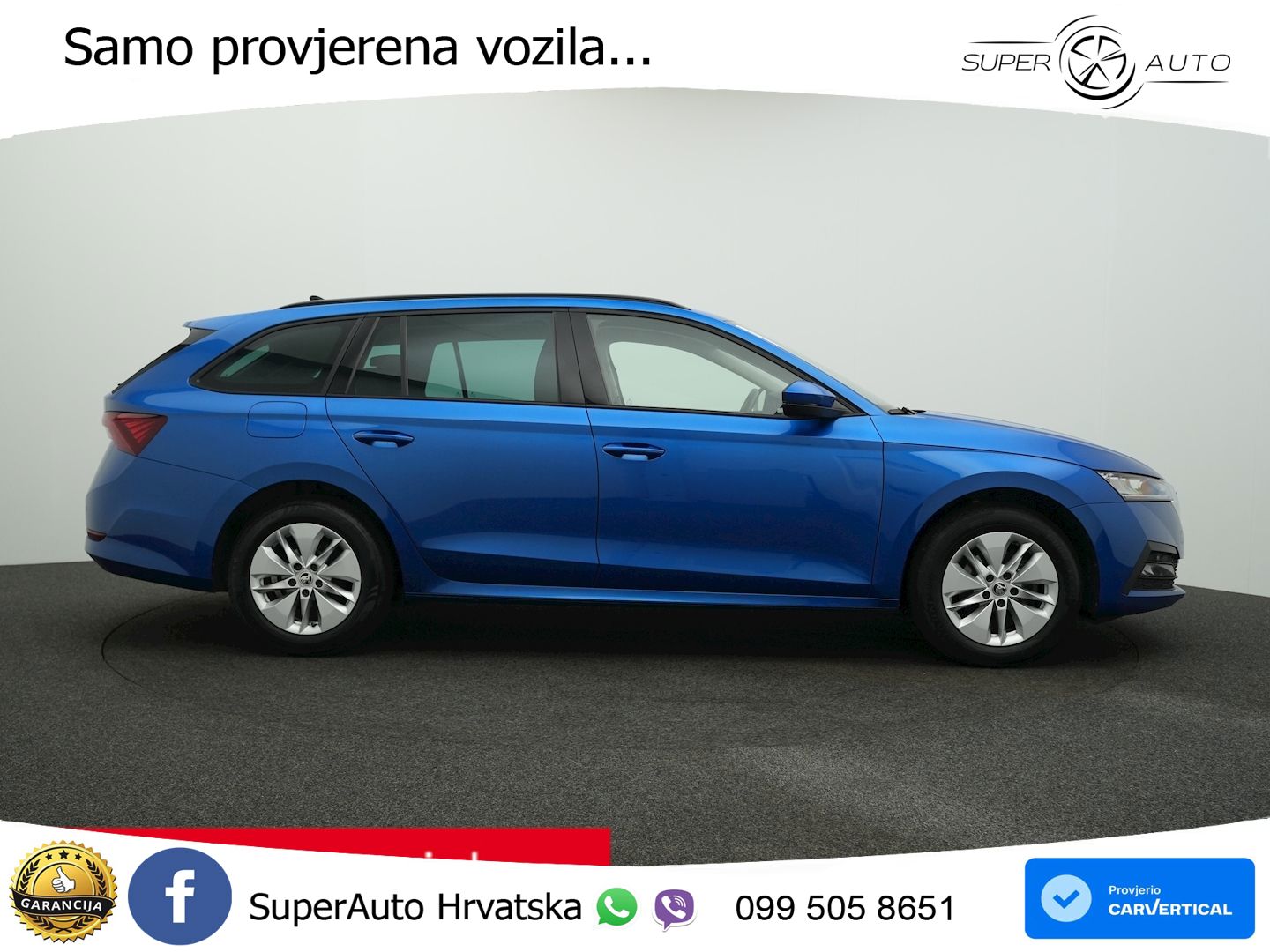 Škoda Octavia Combi 2.0 TDI (150 KS) DSG LED+GR SJED+ACC