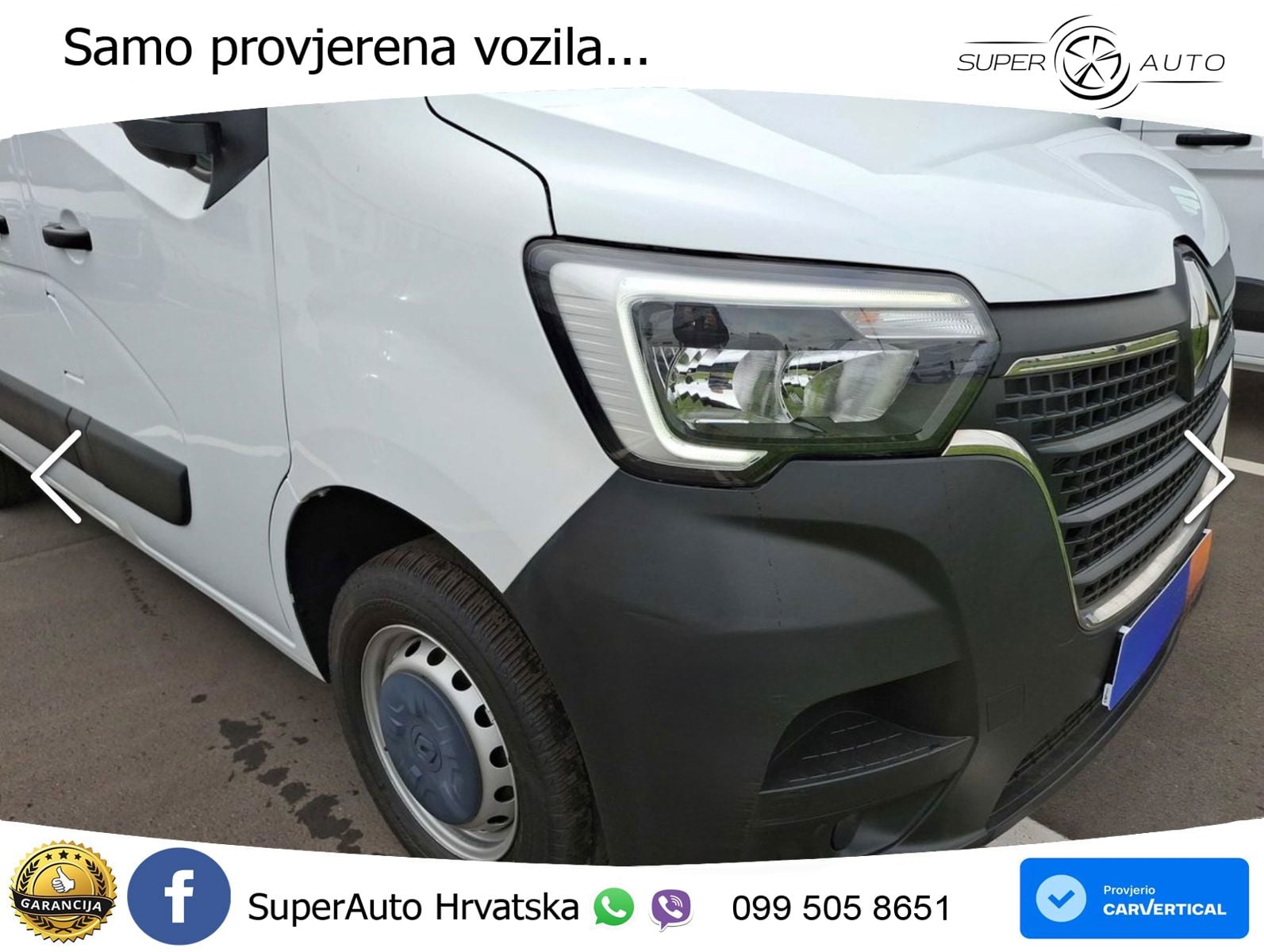 Renault Master L1H1 Ka 3,5t CAM NAVI 2x PDC 1. HAND 135 KS