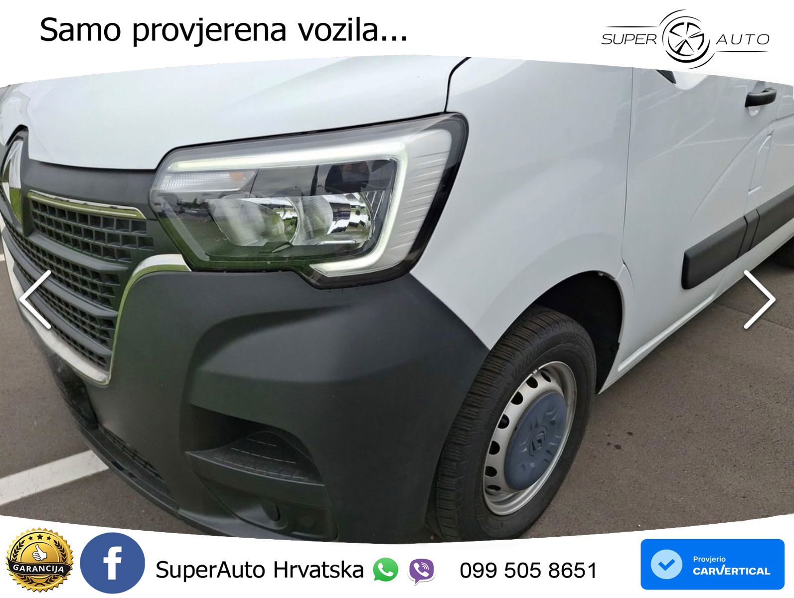 Renault Master L1H1 Ka 3,5t CAM NAVI 2x PDC 1. HAND 135 KS