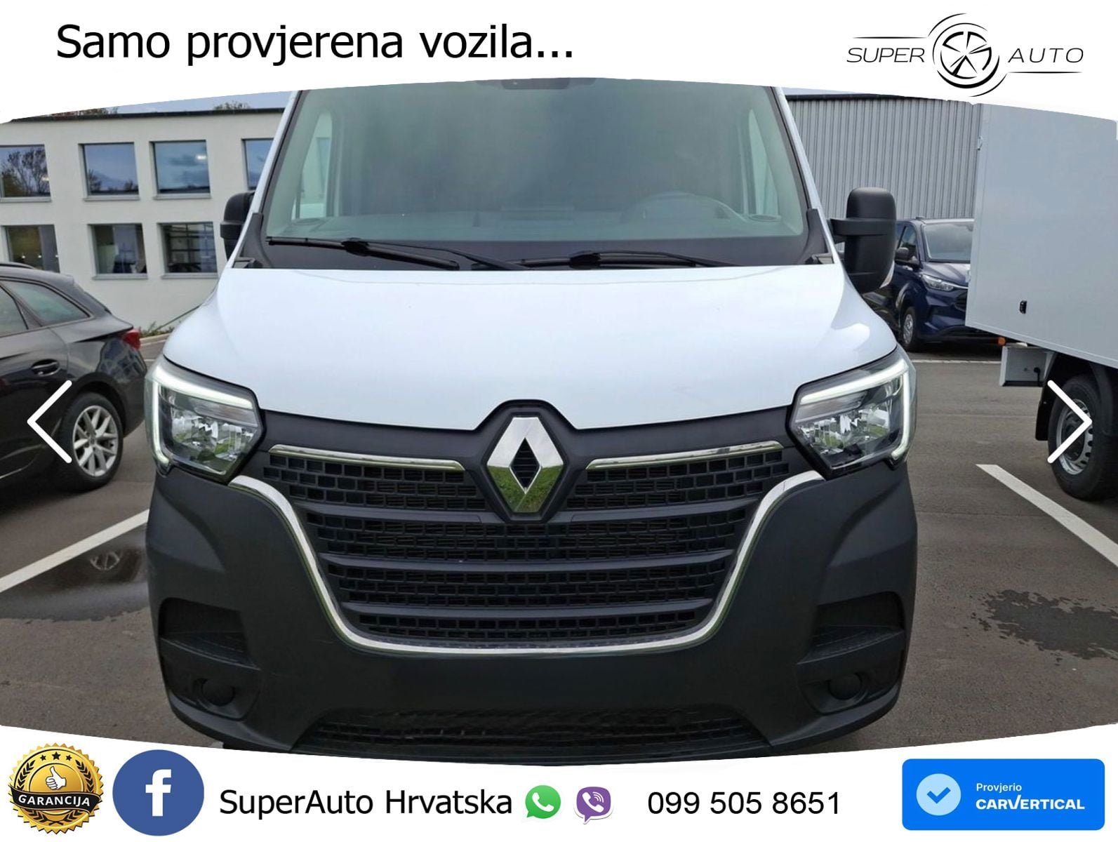 Renault Master L1H1 Ka 3,5t CAM NAVI 2x PDC 1. HAND 135 KS