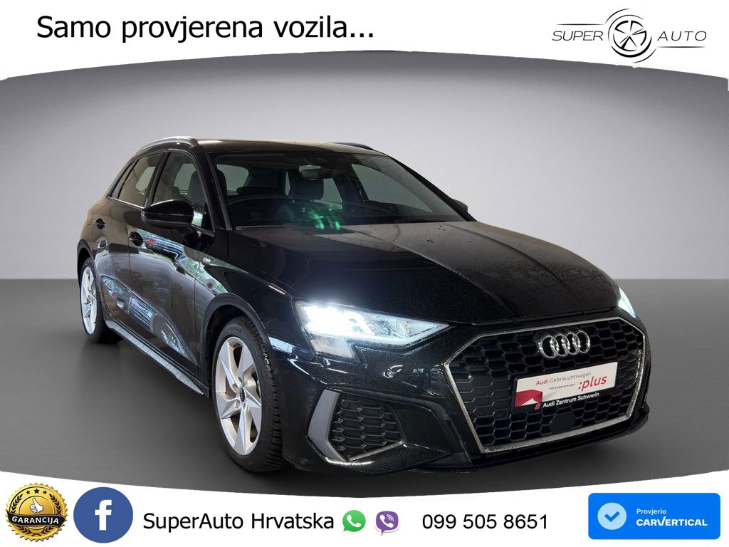 Audi A3 35 TDI (150 KS) S tronic S line