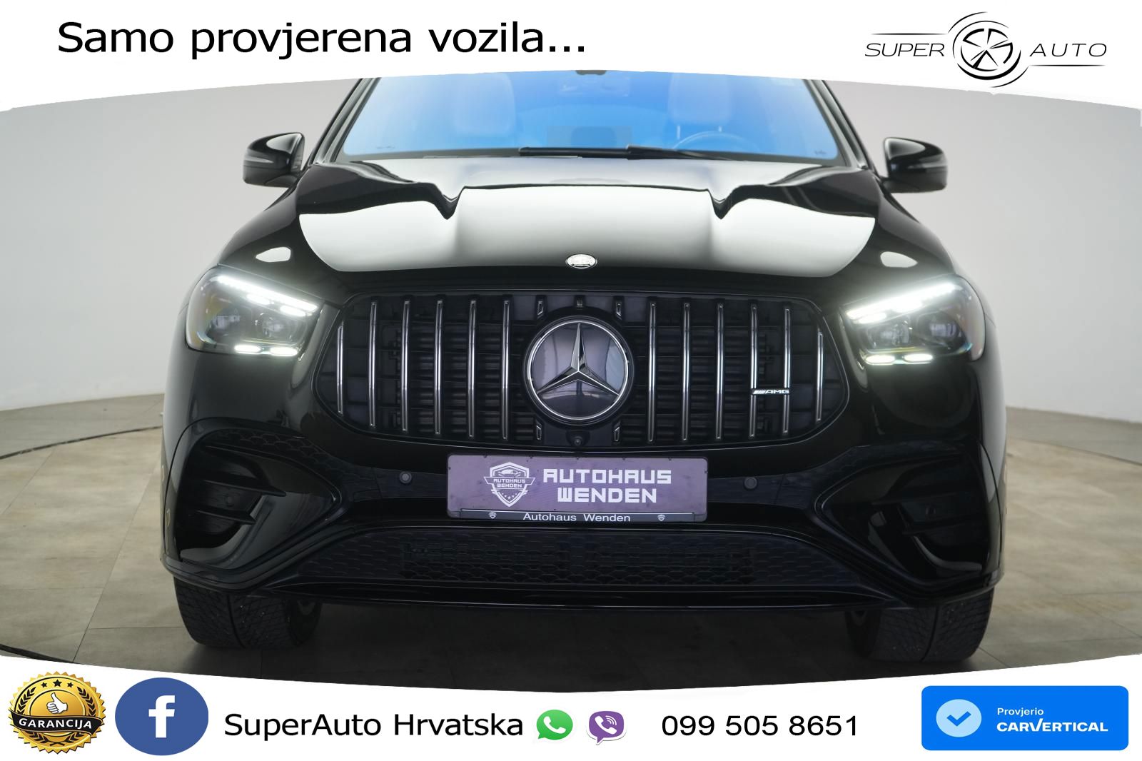 Mercedes AMG GLE 53 (435 KS) EQ Boost 4MATIC+ AMG SPEEDSHIFT TCT 9G ACC+HEAD+GR SJED+360+PANO