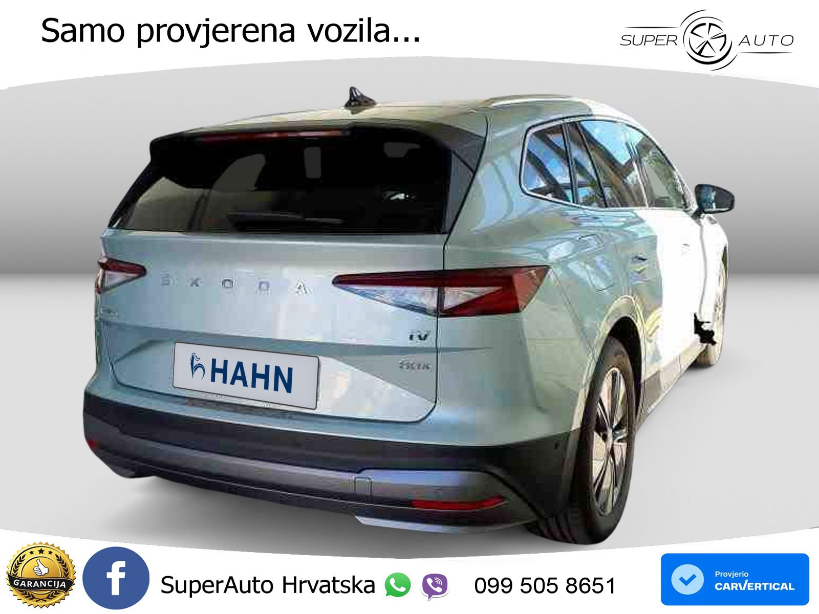 Škoda Enyaq iV 80x 82 kWh (265 KS) AWD LED+GR SJED+ACC