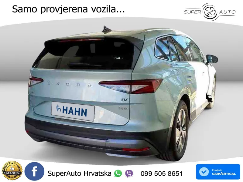 Škoda Enyaq iV 80x 82 kWh (265 KS) AWD LED+GR SJED+ACC