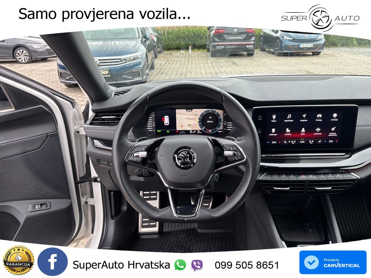 Škoda Octavia Combi iV 1.4 TSI (204 KS) DSG SportLine LED+GR SJED+ACC