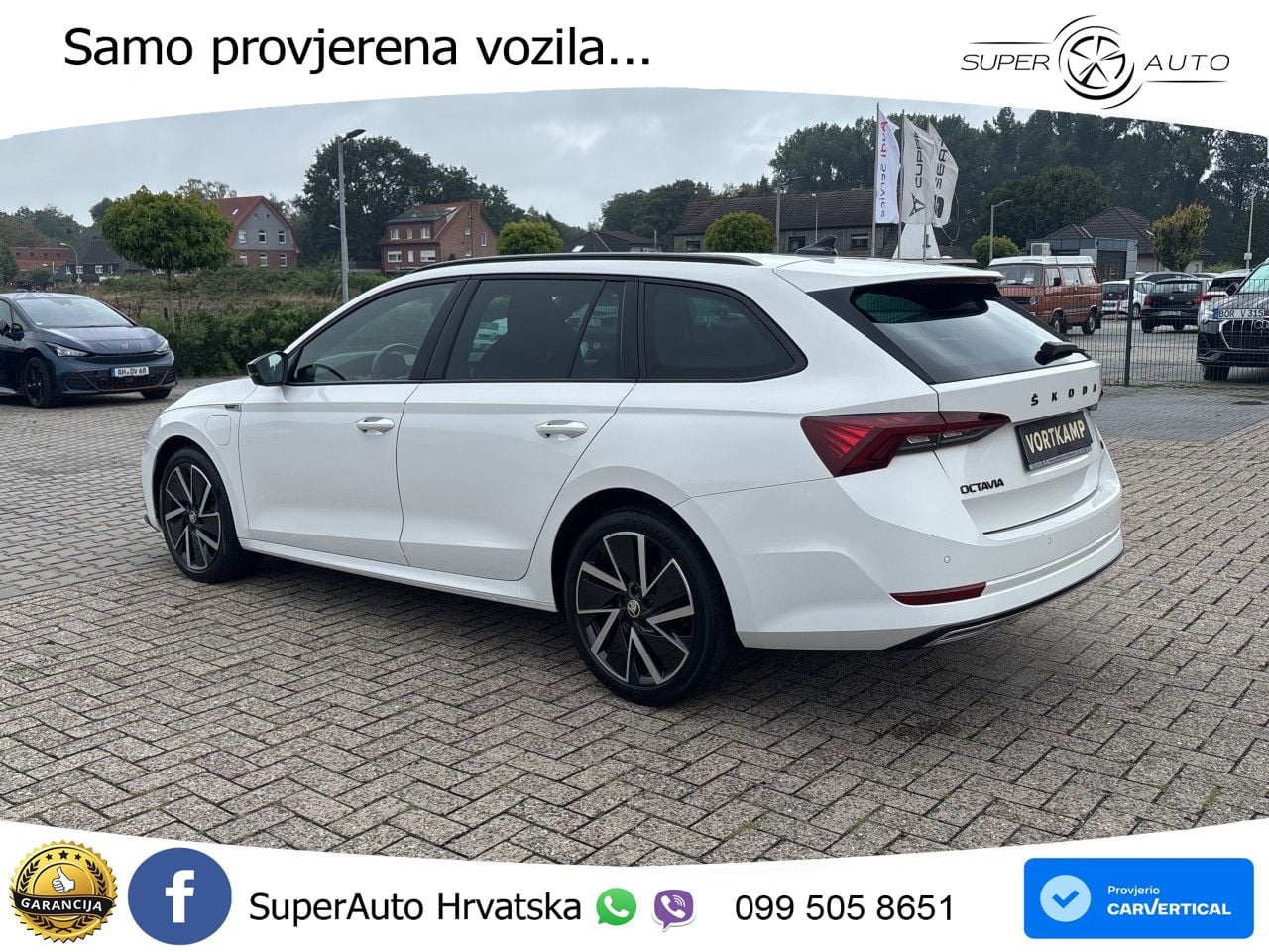 Škoda Octavia Combi iV 1.4 TSI (204 KS) DSG SportLine LED+GR SJED+ACC