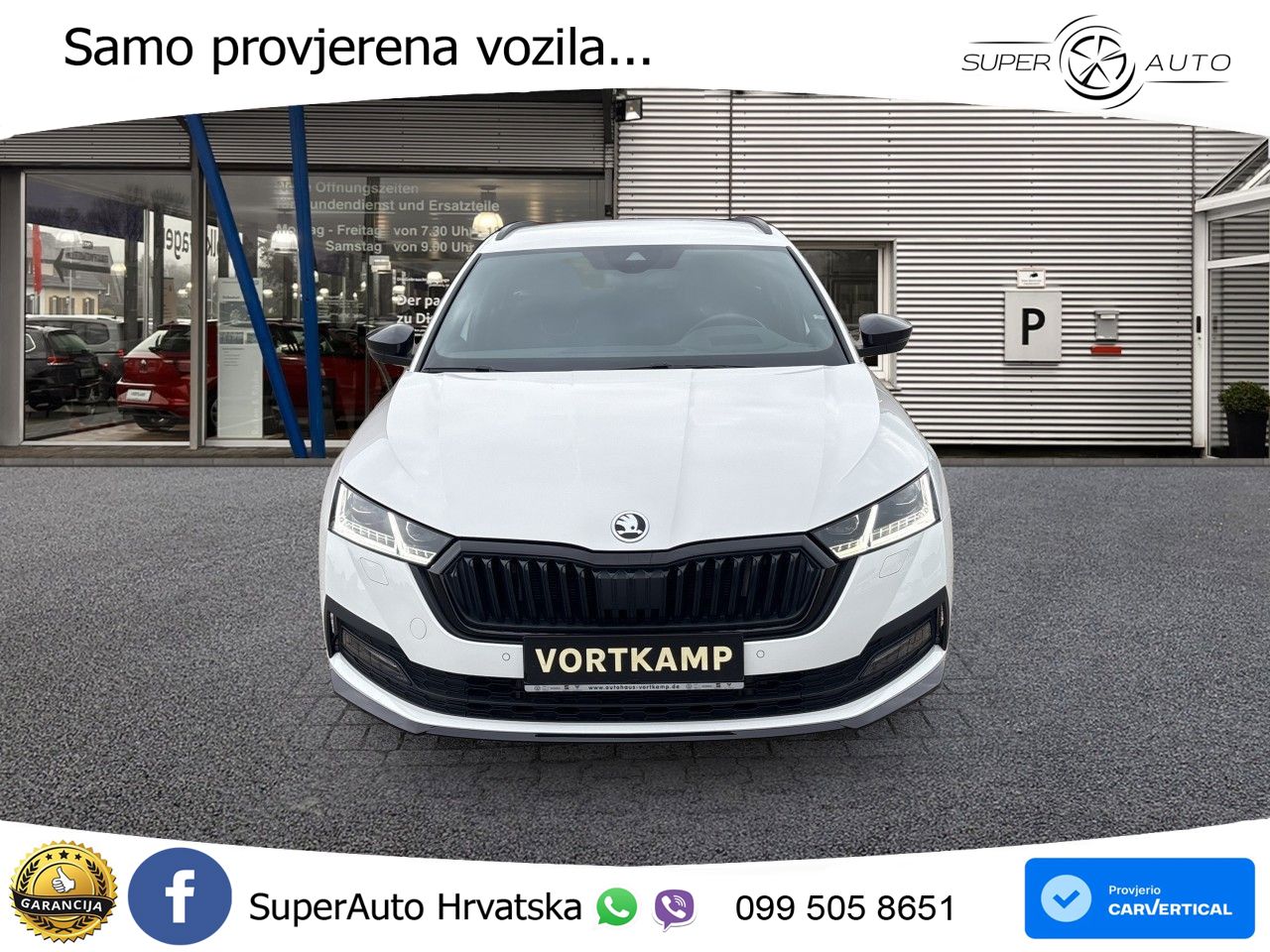 Škoda Octavia Combi iV 1.4 TSI (204 KS) DSG SportLine LED+GR SJED+ACC