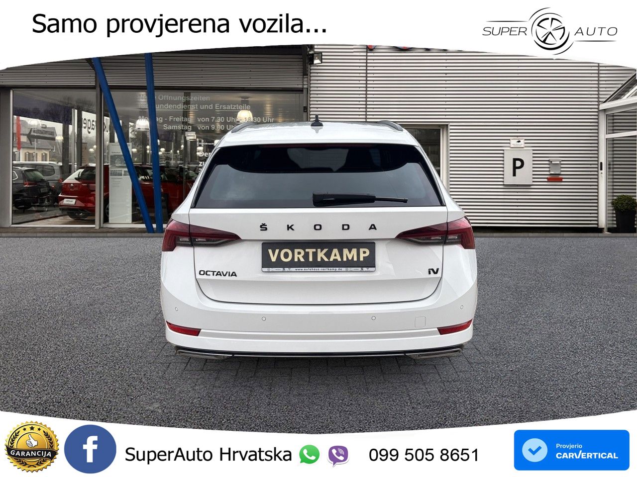 Škoda Octavia Combi iV 1.4 TSI (204 KS) DSG SportLine LED+GR SJED+ACC