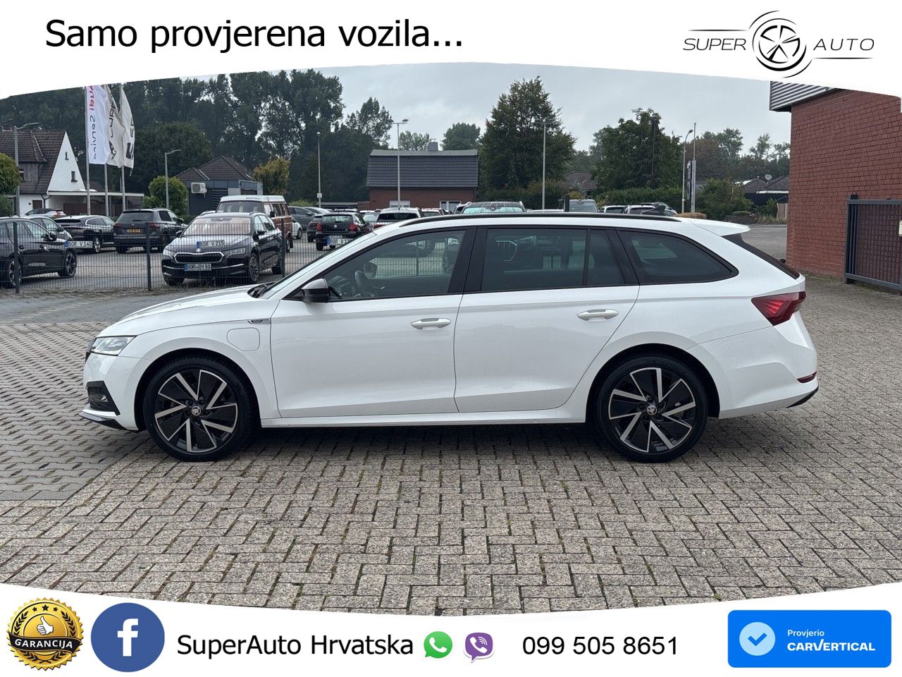 Škoda Octavia Combi iV 1.4 TSI (204 KS) DSG SportLine LED+GR SJED+ACC