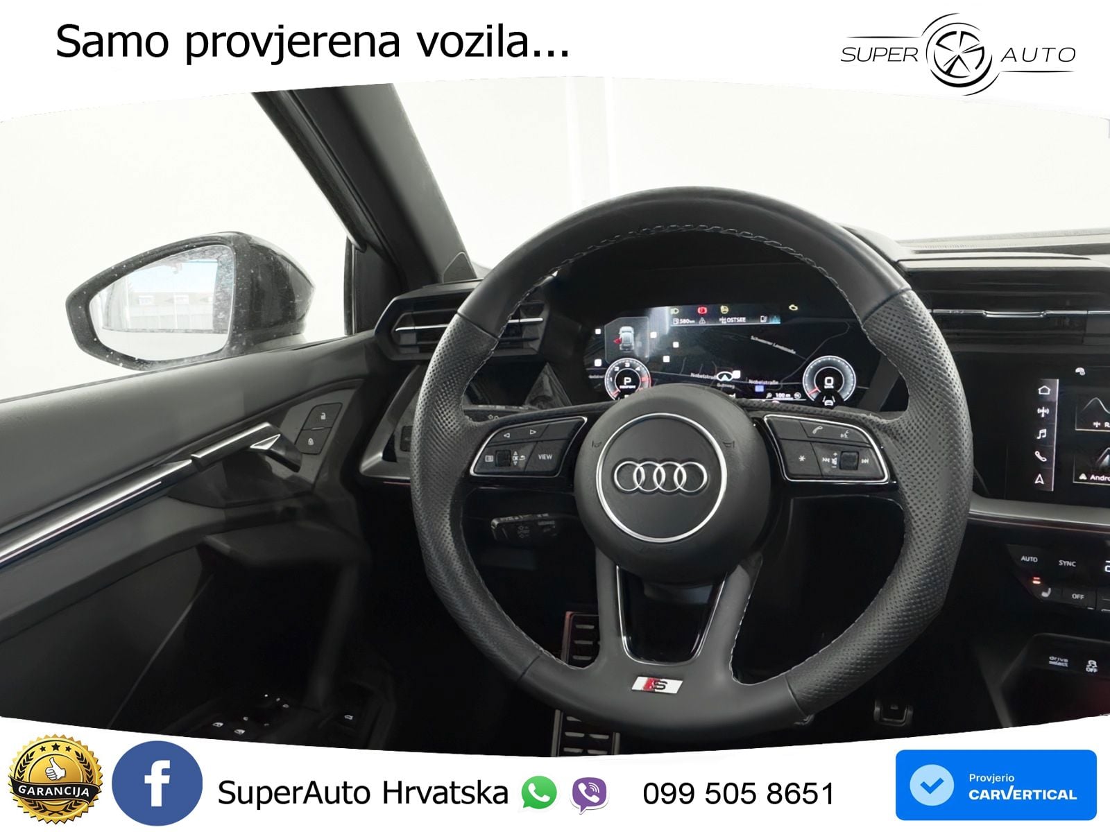 Audi A3 35 TDI (150 KS) S tronic S line LED+GR SJED+ACC