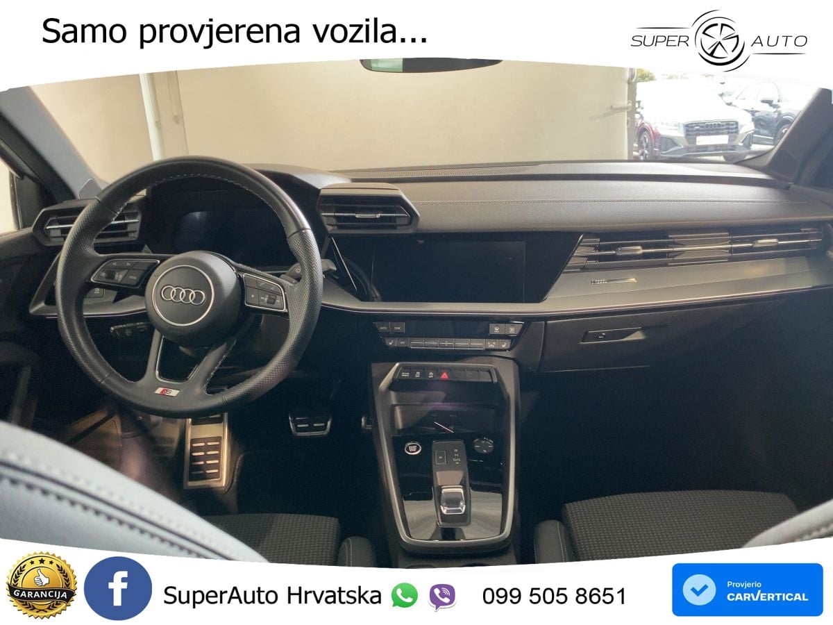 Audi A3 35 TDI (150 KS) S tronic S line LED+GR SJED+ACC