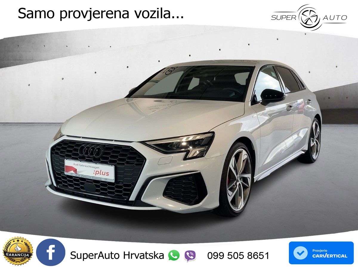 Audi A3 35 TDI (150 KS) S tronic S line LED+GR SJED+ACC