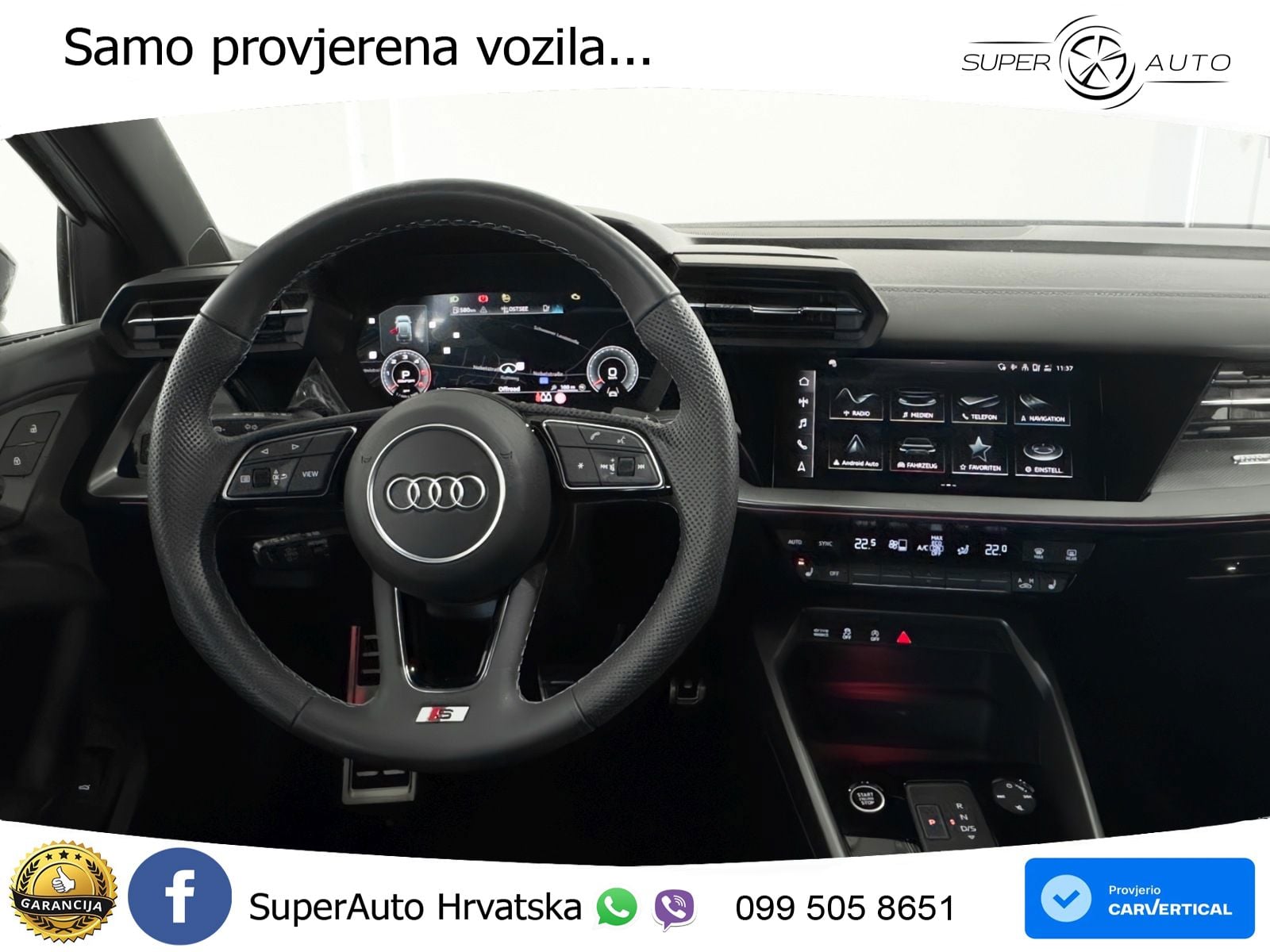 Audi A3 35 TDI (150 KS) S tronic S line LED+GR SJED+ACC