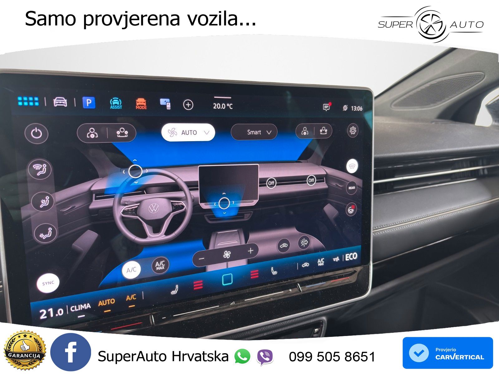 Volkswagen ID.7 Pro 82 kWh (286 KS)