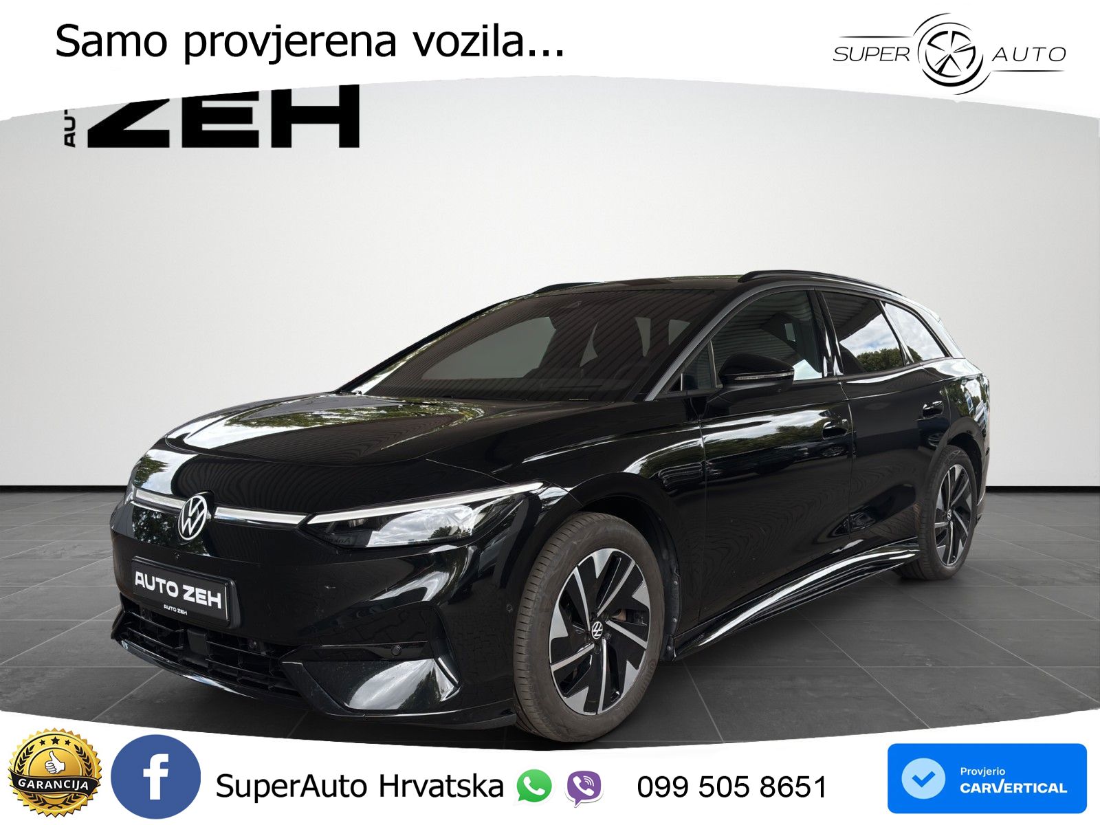 Volkswagen ID.7 Pro 82 kWh (286 KS)