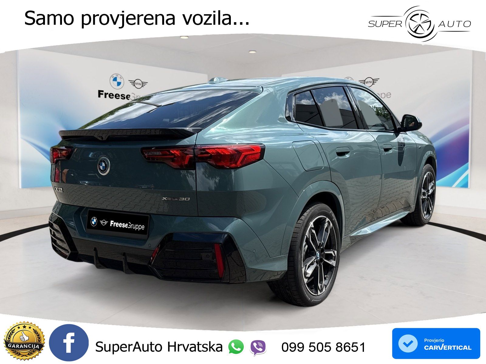 BMW iX2 66.5 kWh (313 KS) xDrive30