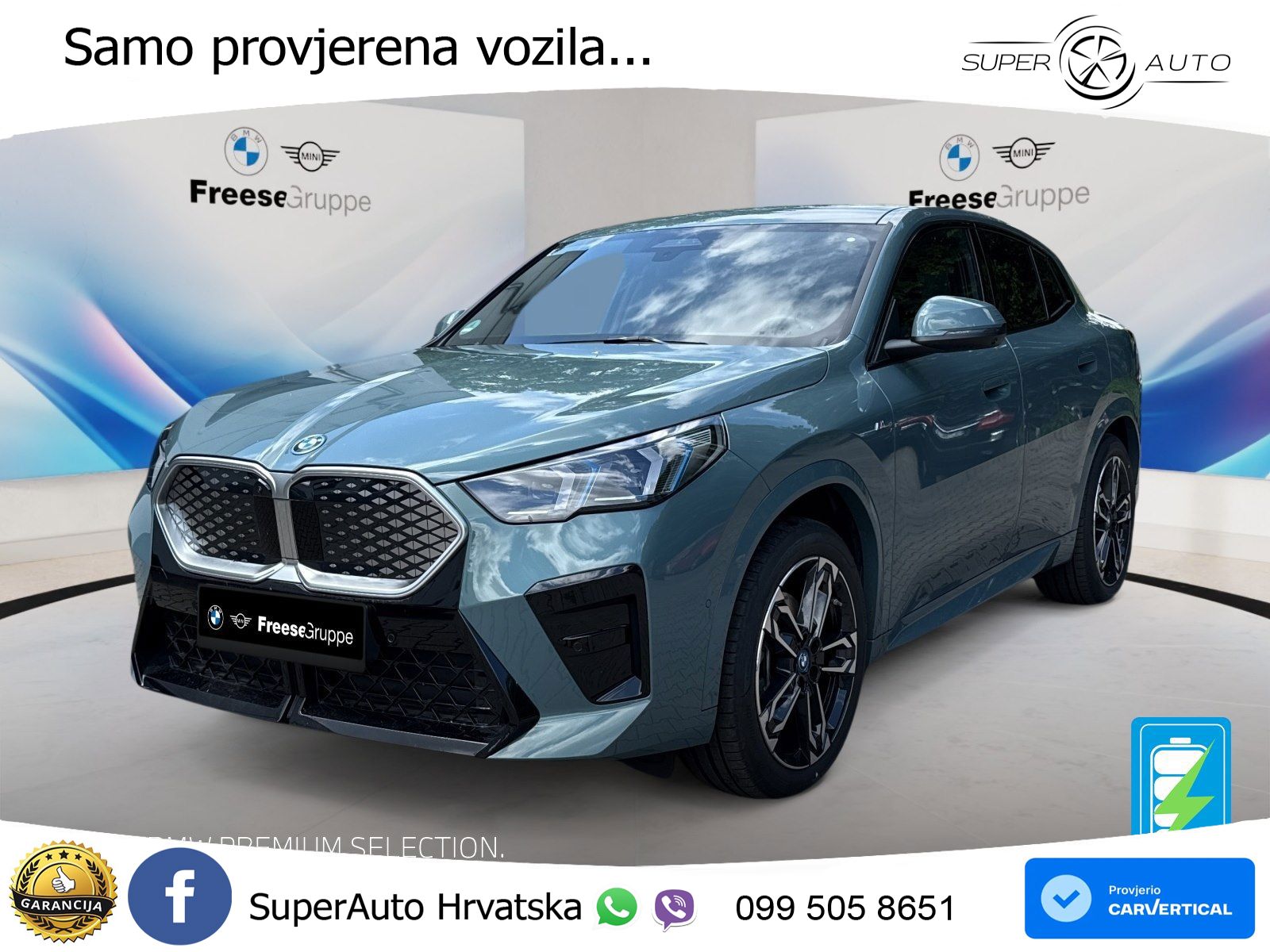 BMW iX2 66.5 kWh (313 KS) xDrive30