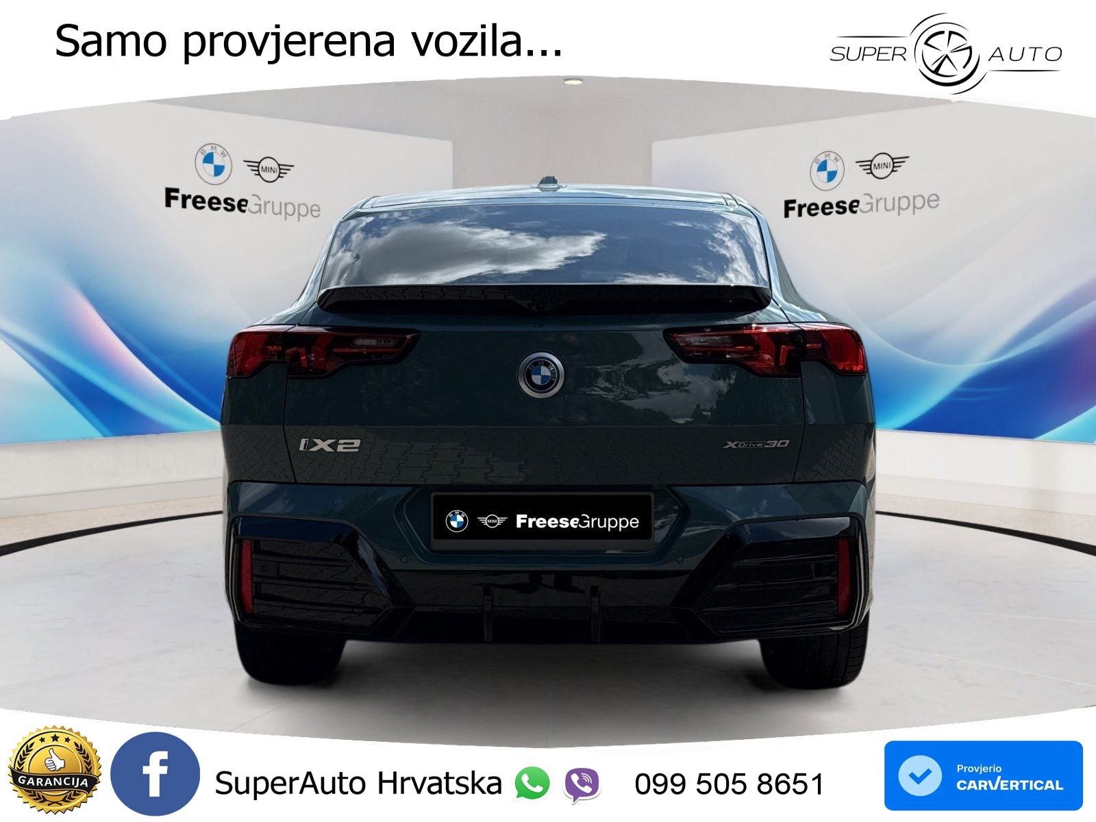 BMW iX2 66.5 kWh (313 KS) xDrive30