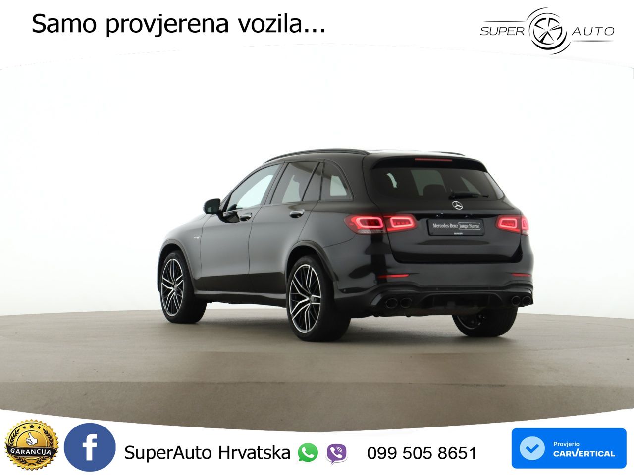 Mercedes AMG GLC 43 V6 (390 KS) 4MATIC TCT LED+GR SJED+ACC
