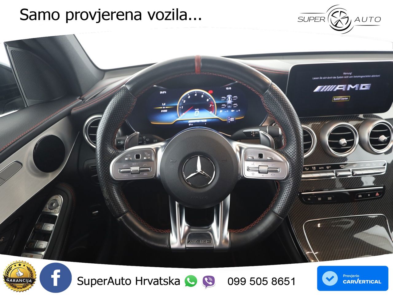 Mercedes AMG GLC 43 V6 (390 KS) 4MATIC TCT LED+GR SJED+ACC