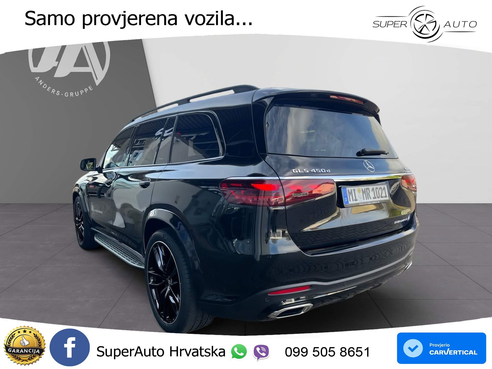 Mercedes-Benz GLS GLS 450d EQ Boost 4MATIC 9G-TRONIC ZRAČNI+ACC+4xGR SJED+360