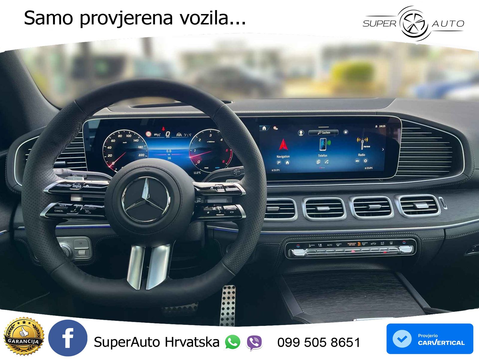 Mercedes-Benz GLS GLS 450d EQ Boost 4MATIC 9G-TRONIC ZRAČNI+ACC+4xGR SJED+360