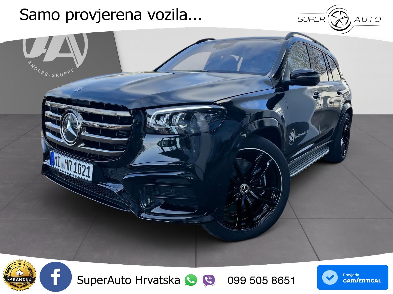 Mercedes-Benz GLS GLS 450d EQ Boost 4MATIC 9G-TRONIC ZRAČNI+ACC+4xGR SJED+360