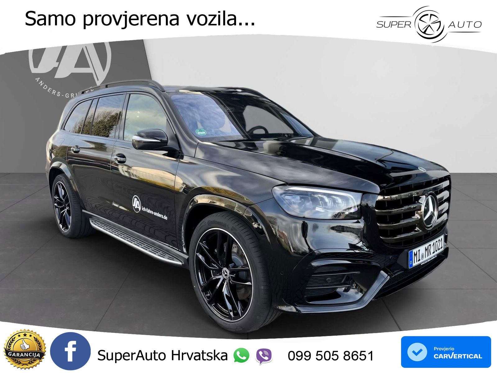 Mercedes-Benz GLS GLS 450d EQ Boost 4MATIC 9G-TRONIC ZRAČNI+ACC+4xGR SJED+360