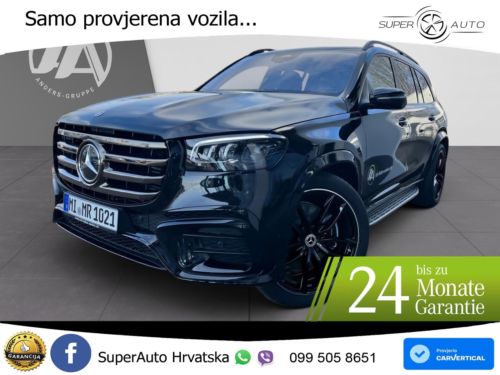 Mercedes-Benz GLS GLS 450d EQ Boost 4MATIC 9G-TRONIC ZRAČNI+ACC+4xGR SJED+360