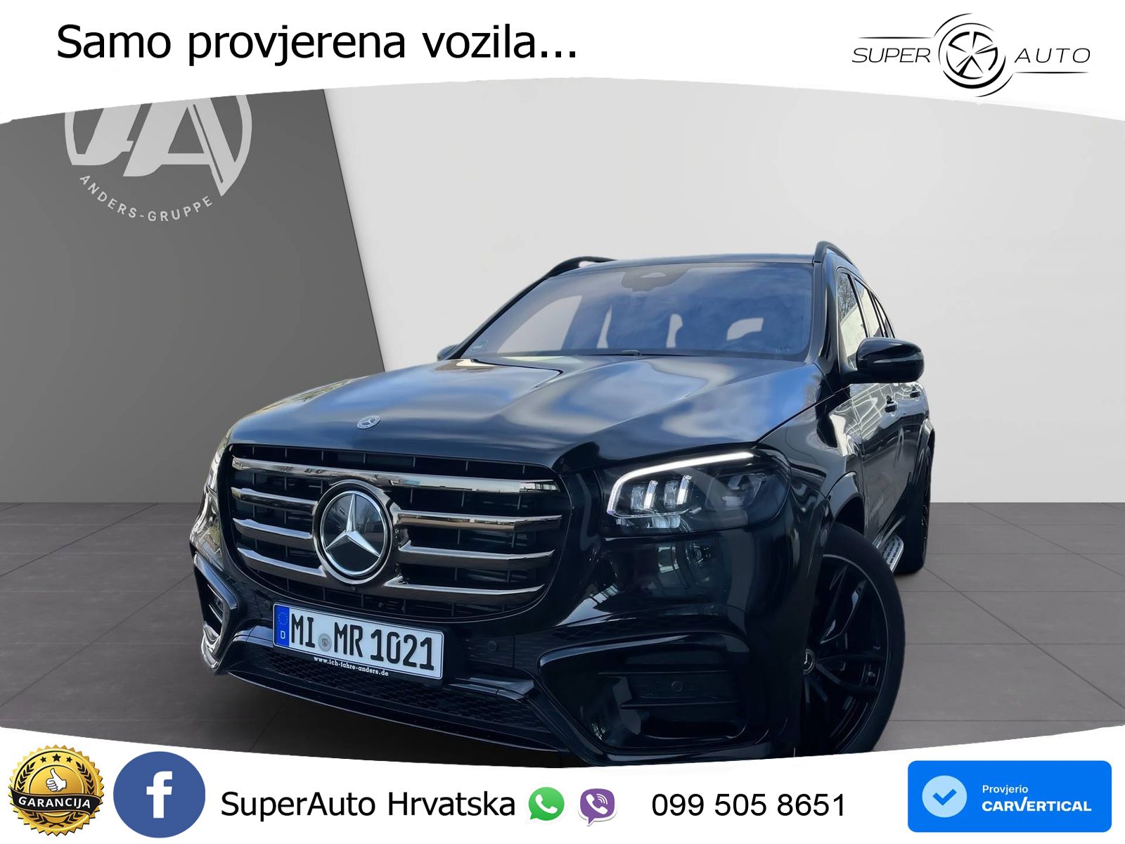 Mercedes-Benz GLS GLS 450d EQ Boost 4MATIC 9G-TRONIC ZRAČNI+ACC+4xGR SJED+360