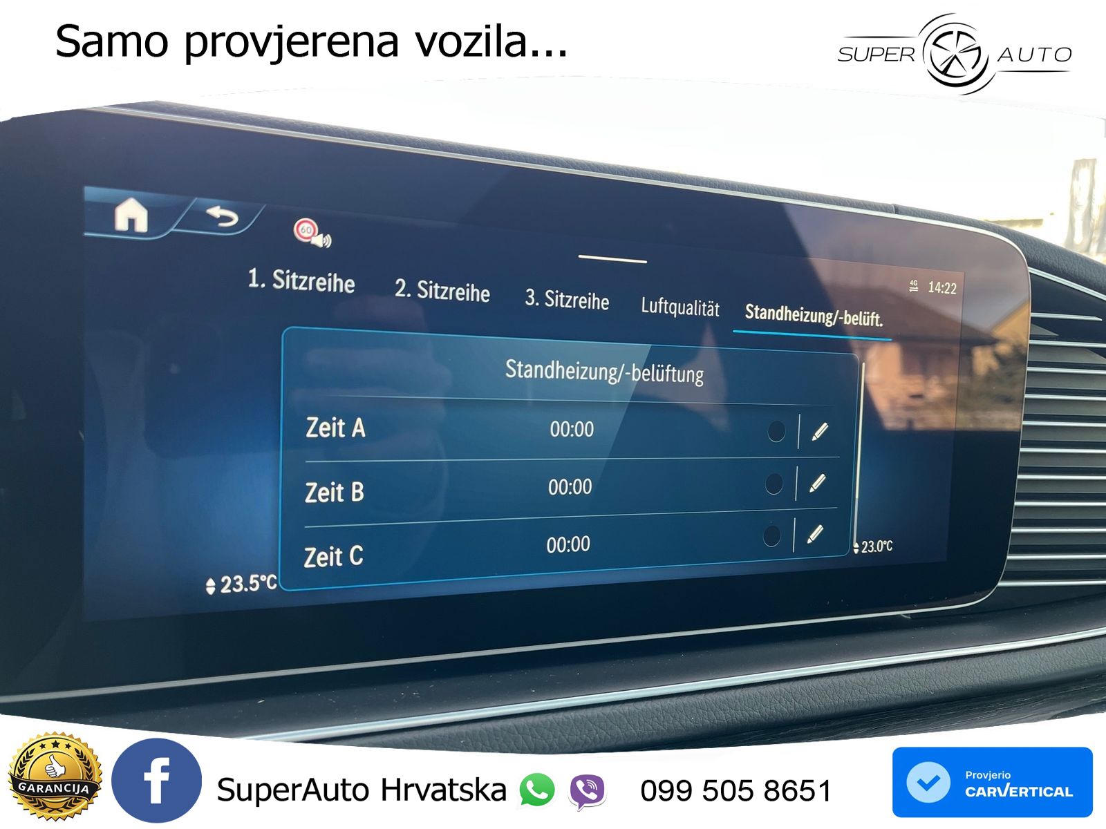 Mercedes-Benz GLS GLS 450d EQ Boost 4MATIC 9G-TRONIC ZRAČNI+ACC+4xGR SJED+360