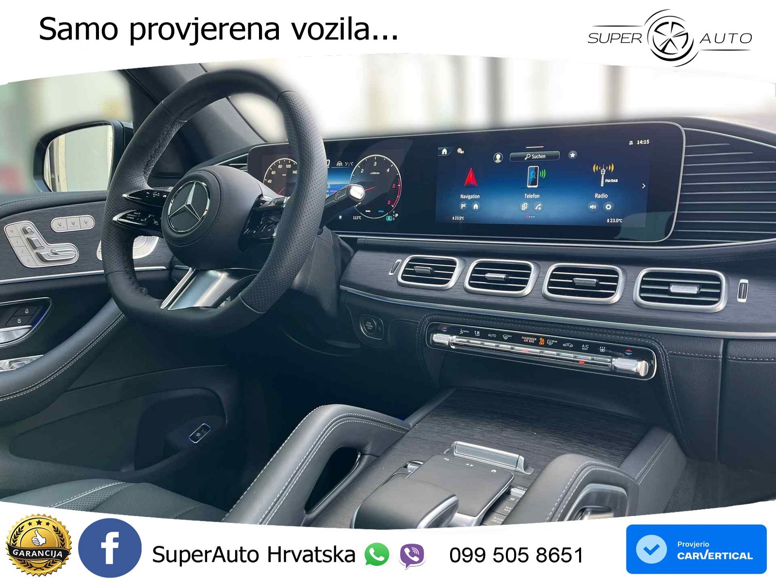 Mercedes-Benz GLS GLS 450d EQ Boost 4MATIC 9G-TRONIC ZRAČNI+ACC+4xGR SJED+360