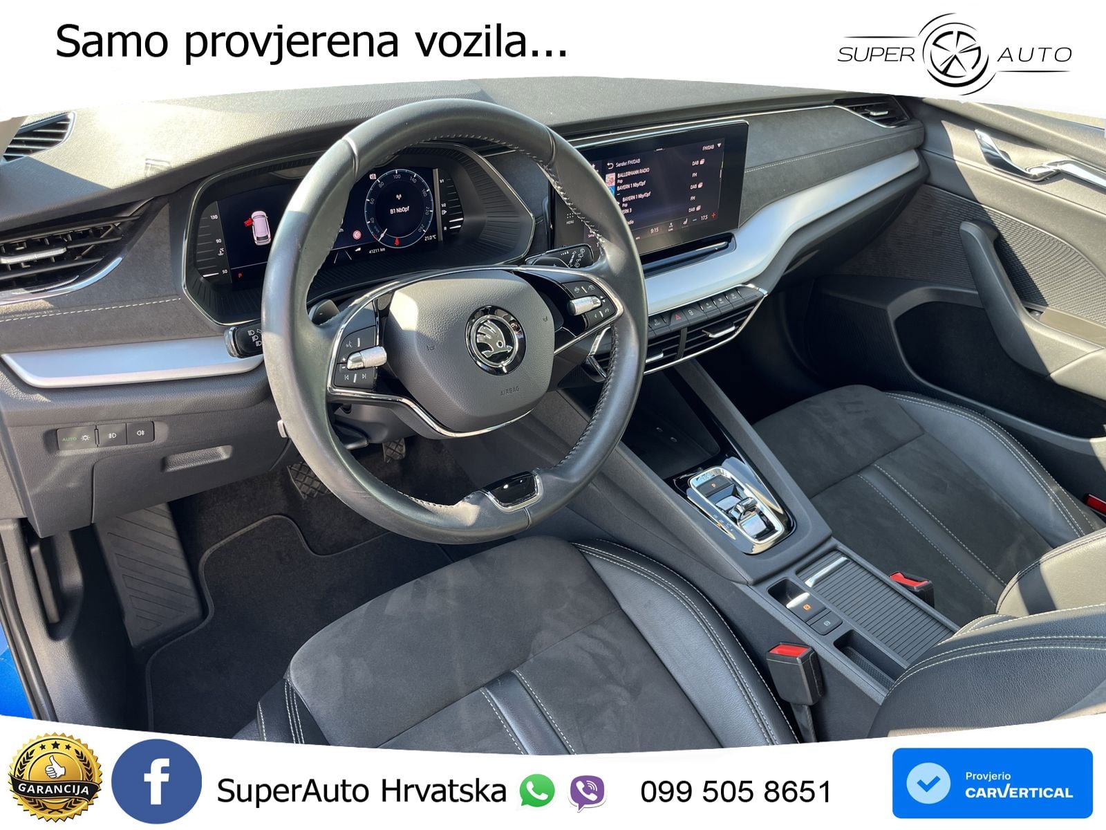 Škoda Octavia Combi 2.0 TDI (150 KS) 4x4 DSG LED+GR SJED+ACC