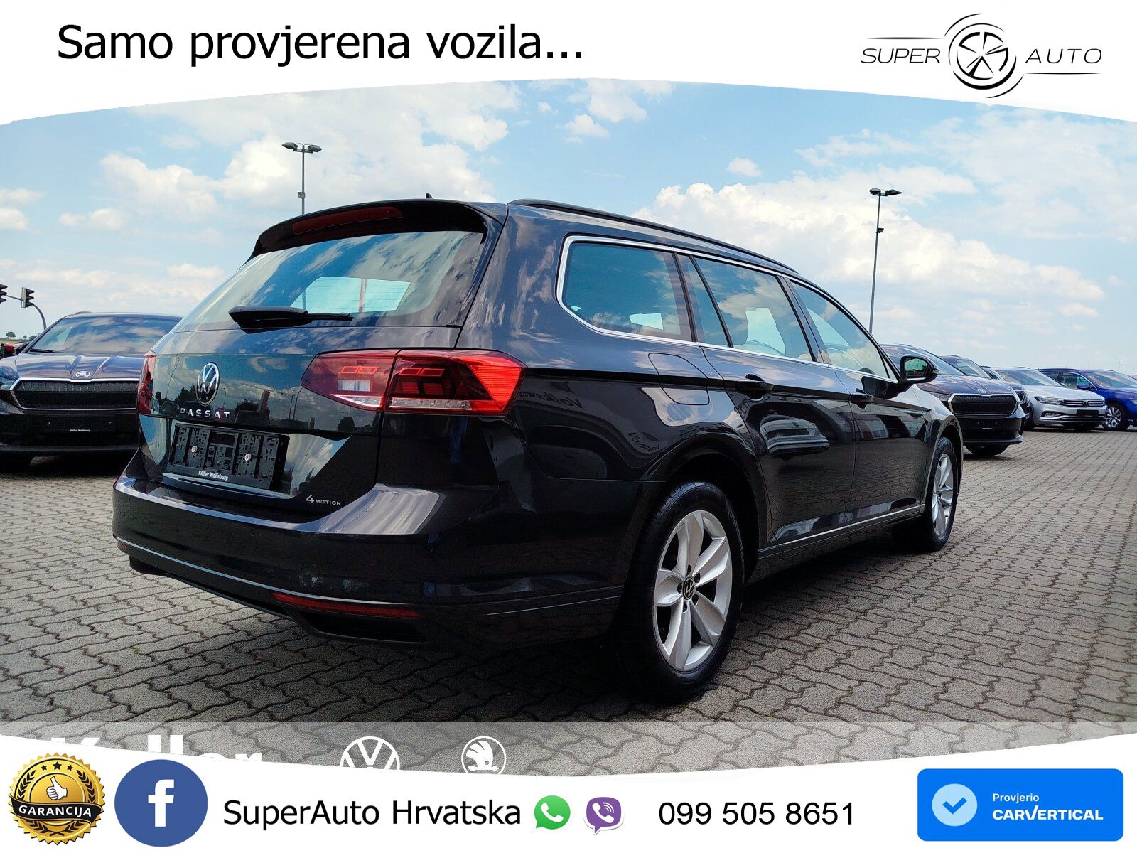 Volkswagen Passat Variant 2.0 TDI (200 KS) 4MOTION DSG Business LED+GR SJED+ACC