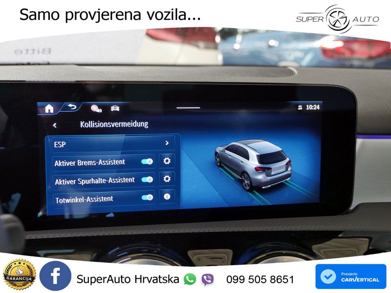Mercedes-Benz A 200d 8G-DCT LED+GR SJED+ACC