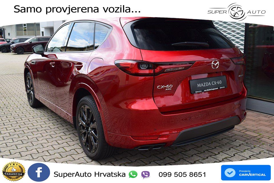 Mazda CX-60 3.3 e-Skyactiv D (254 KS) AWD Automatic MATRIX+GR SJED+KAM