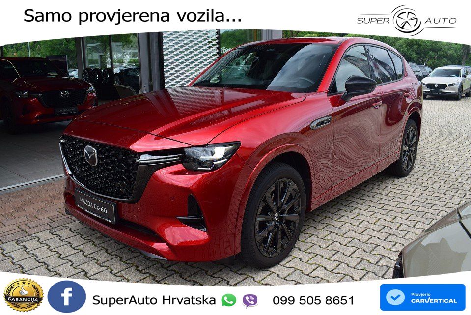 Mazda CX-60 3.3 e-Skyactiv D (254 KS) AWD Automatic MATRIX+GR SJED+KAM